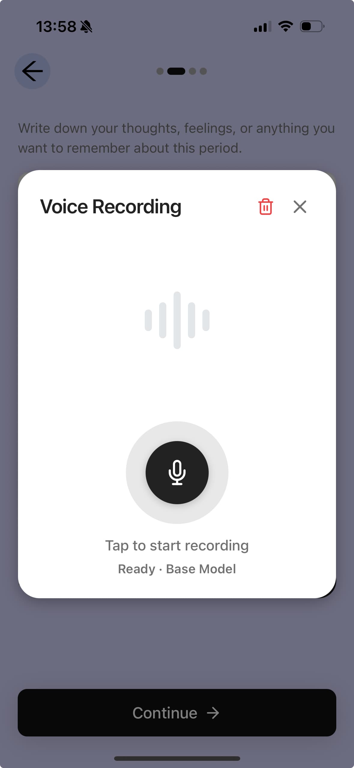 Step 1: Log your way